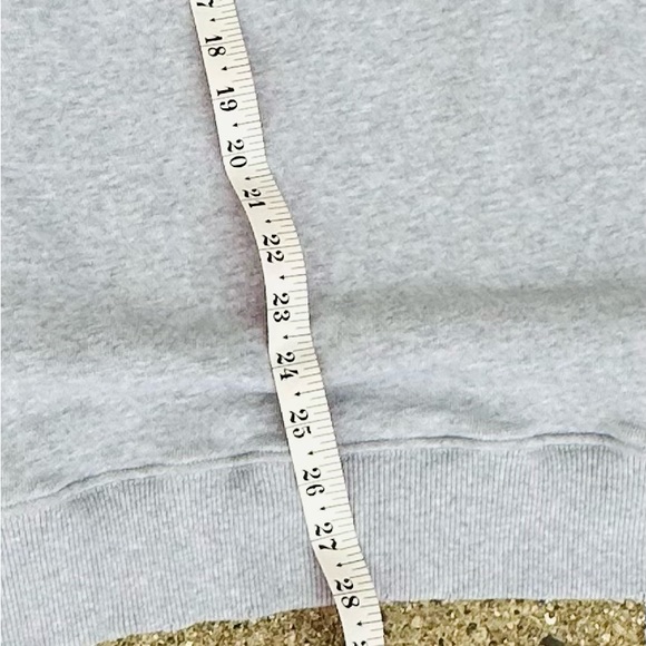 ⭐️SOLD ⭐️NWOT Aerie Lace Up Oversized Grey Crew Sweatshirt Size S - Picture 6 of 6